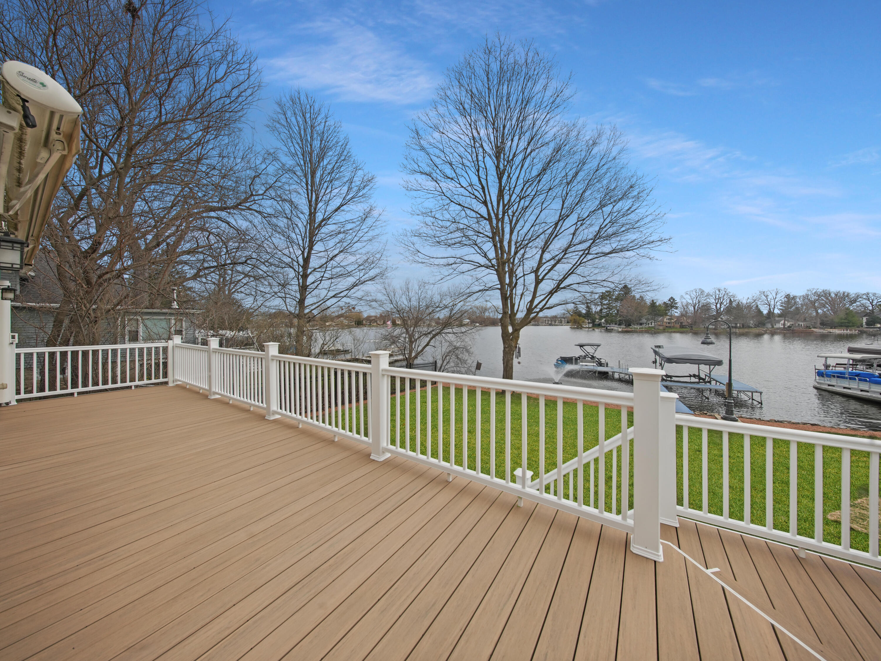191 Riverside Drive Waterford, WI 53185 - Photo 67 of 91 66_Rear_Deck_Lake_View