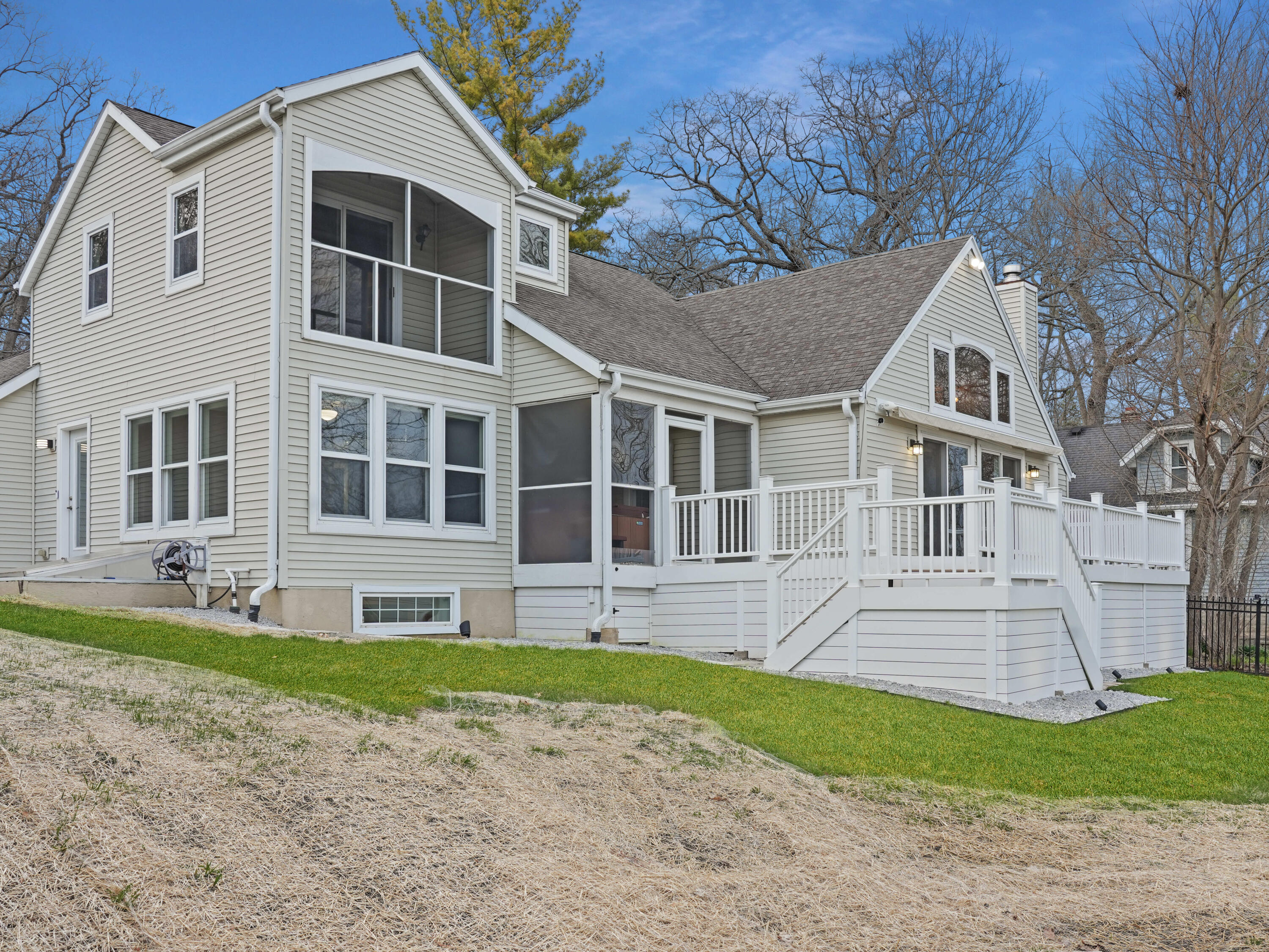 191 Riverside Drive Waterford, WI 53185 - Photo 78 of 91 77_Rear_Exterior_From_Lake