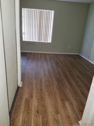 a view of wooden floor in a room