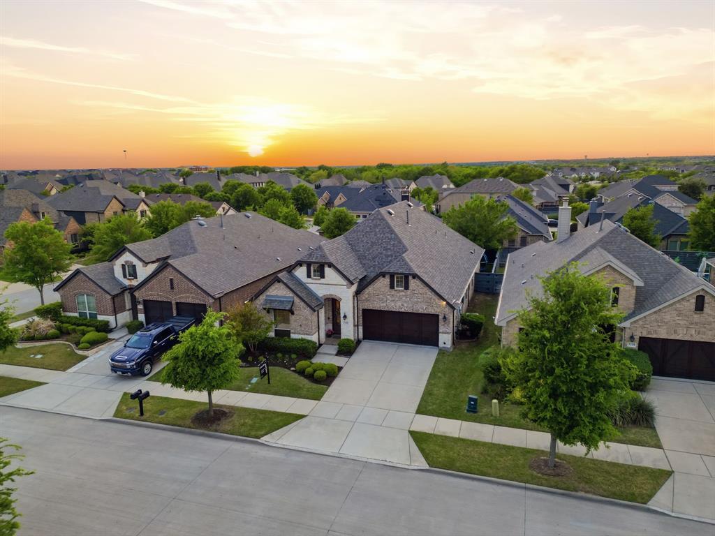 5105 Ember Place Little Elm, TX 76227 - Photo 32 of 35 an aerial view of multiple houses