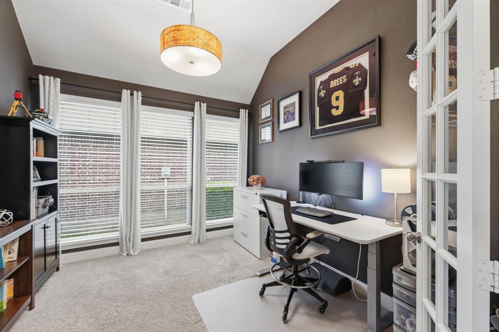 5105 Ember Place Little Elm, TX 76227 - Photo 6 of 35 a view of a workspace with furniture and a window
