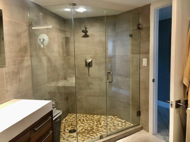 6463 La Costa Drive, Unit 305 Boca Raton, FL 33433 - Photo 9 of 20 a bathroom with a shower