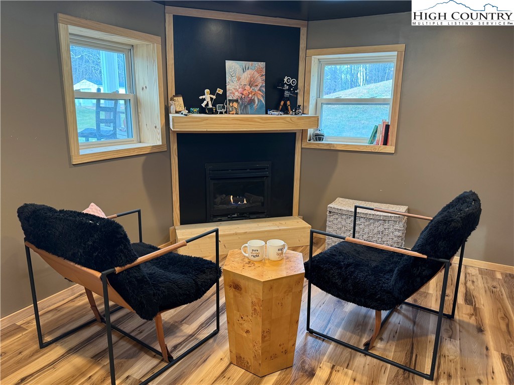 2047 Cline Road Rural Retreat, VA 24368 - Photo 22 of 35 a living room with furniture and a fireplace