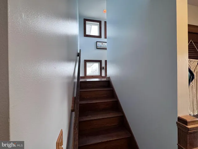 a view of front door of house