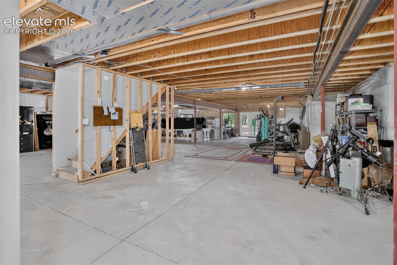 11570 Milford Road Elbert, CO 80106 - Photo 36 of 49 Unfinished basement.