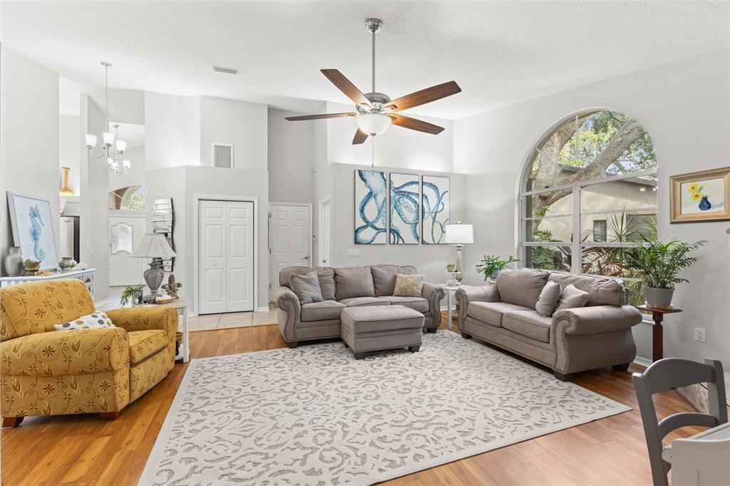 3734 Thornbush Lane New Port Richey, FL 34655 - Photo 14 of 47 a living room with furniture and a large window
