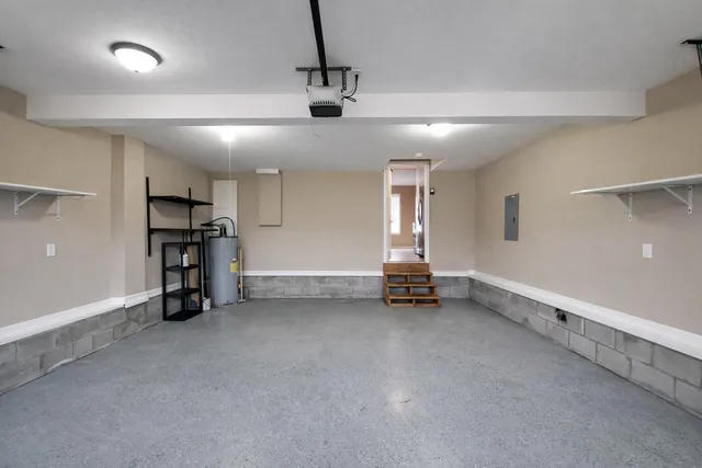 a view of car garage