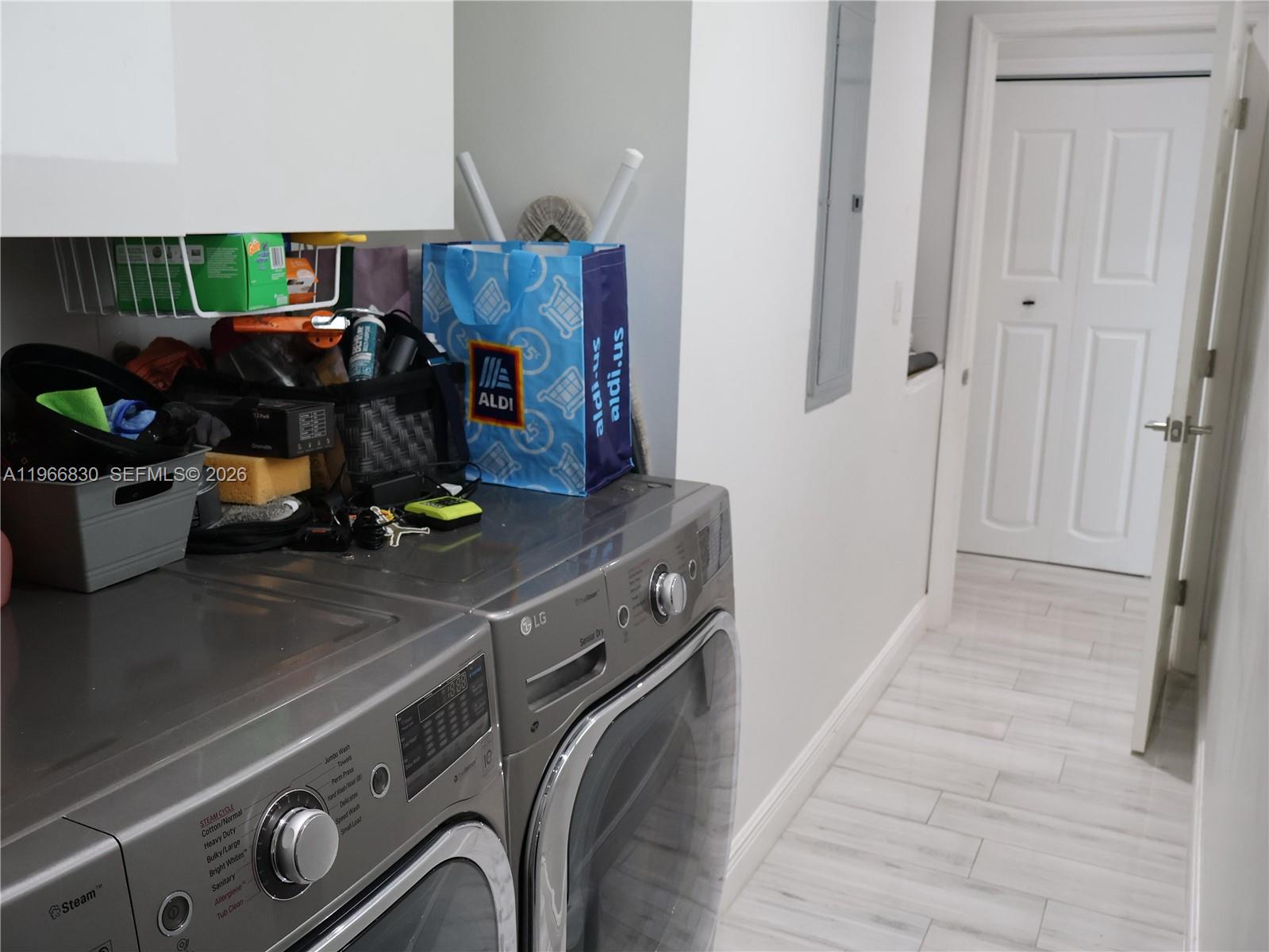 5505 Southwest 9th Street Margate, FL 33068 - Photo 31 of 53 a view of storage and utility room