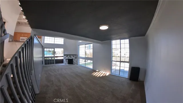 a view of a livingroom with a fireplace