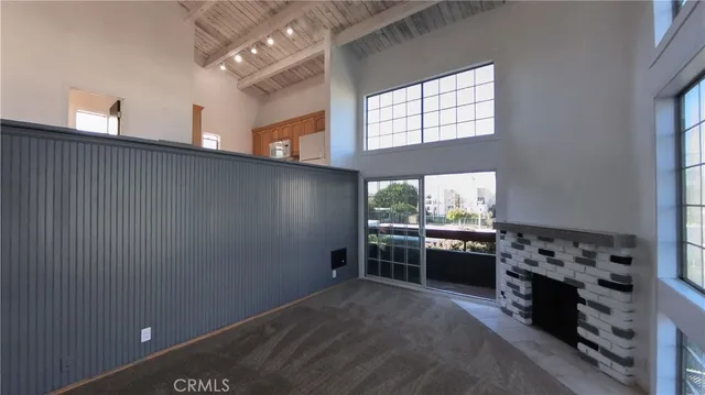 a kitchen with stainless steel appliances a stove and a refrigerator