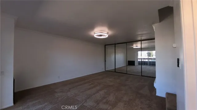 a view of empty room