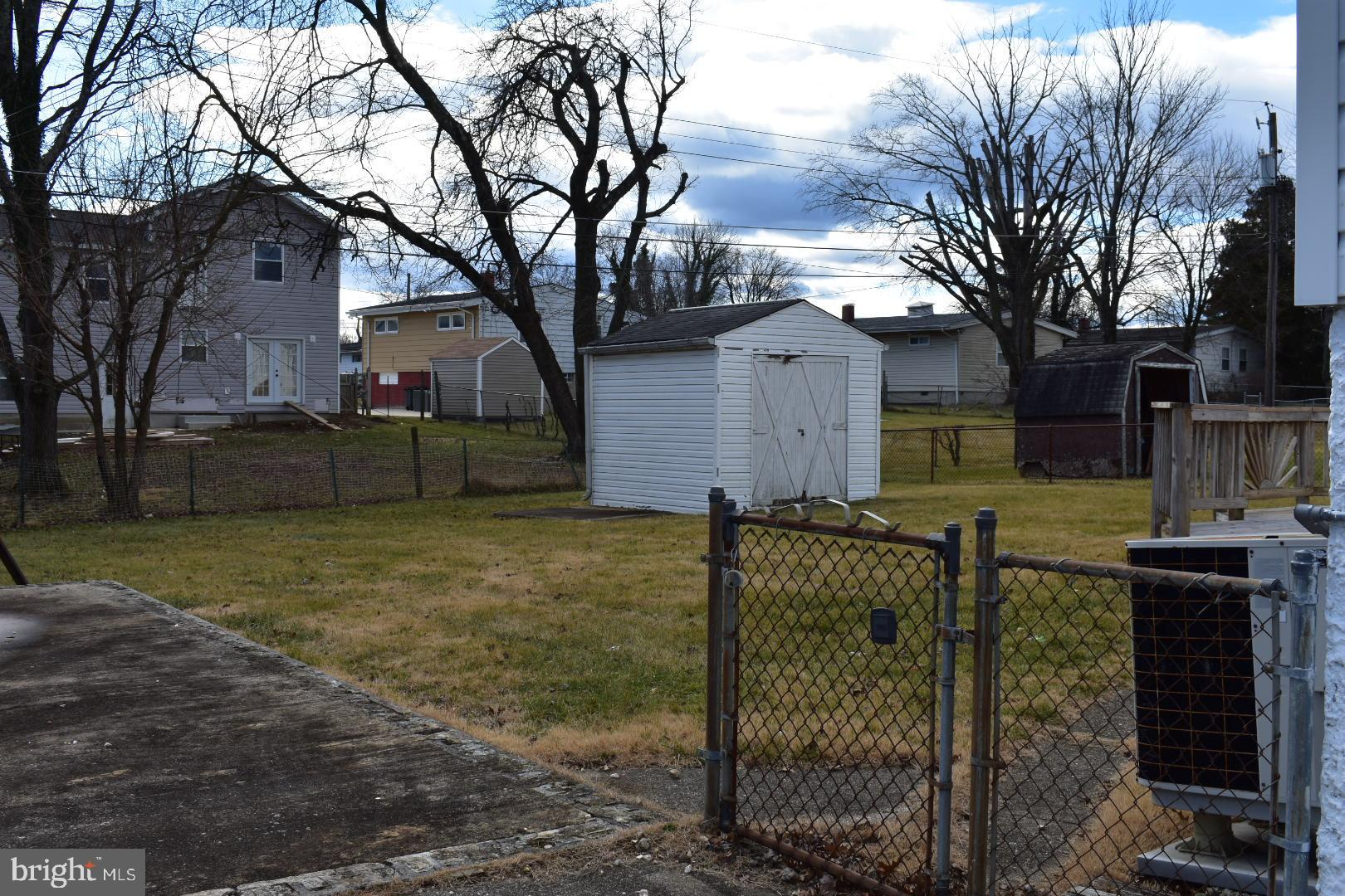 8411 Billson Road Randallstown, MD 21133 - Photo 10 of 11 yard view