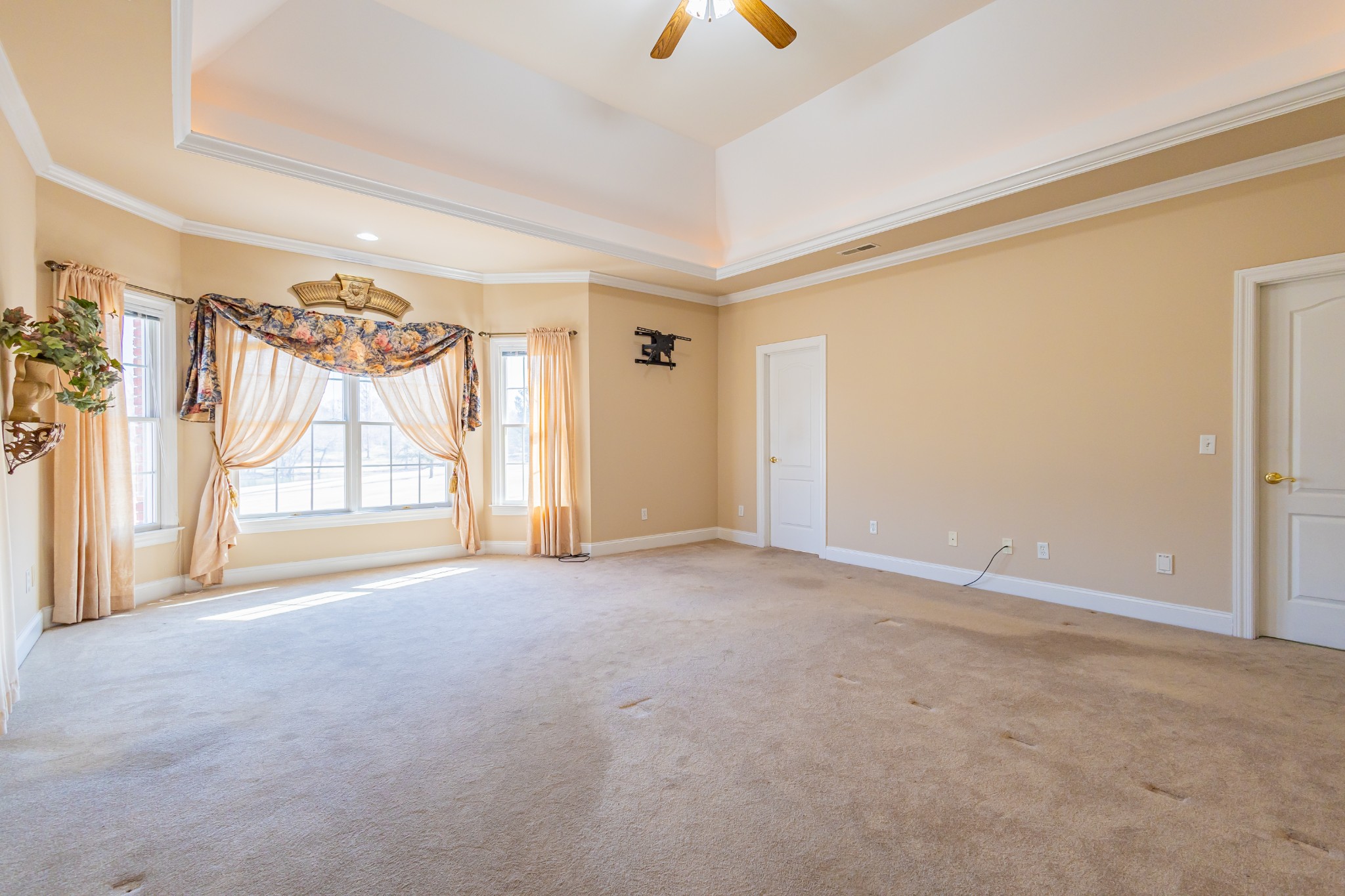 114 Courtside Lane Tullahoma, TN 37388 - Photo 26 of 85 a view of an empty room with a fireplace and a window