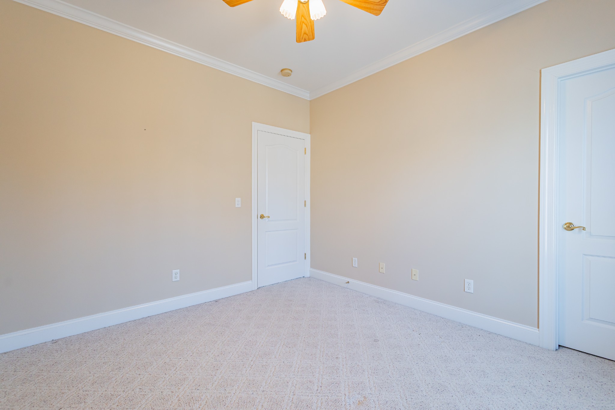 114 Courtside Lane Tullahoma, TN 37388 - Photo 56 of 85 an empty room with a window and a chandelier fan
