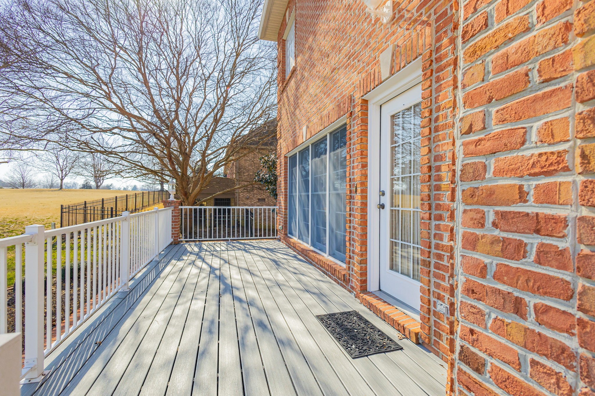 114 Courtside Lane Tullahoma, TN 37388 - Photo 72 of 85 a view of a roof with wooden floor and fence