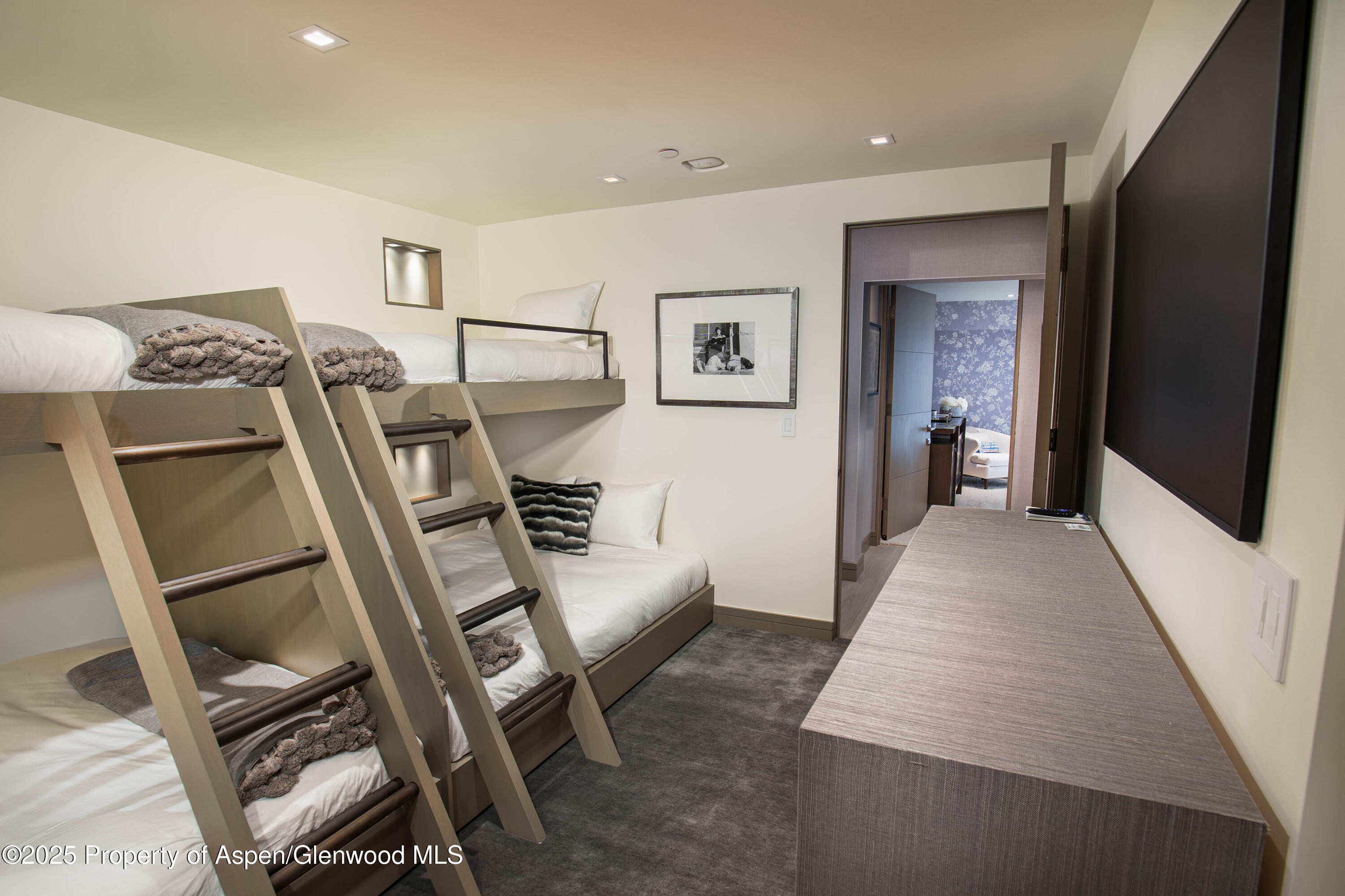 555 East Durant Avenue, Unit 3C Aspen, CO 81611 - Photo 14 of 16 a view of a hallway with workspace
