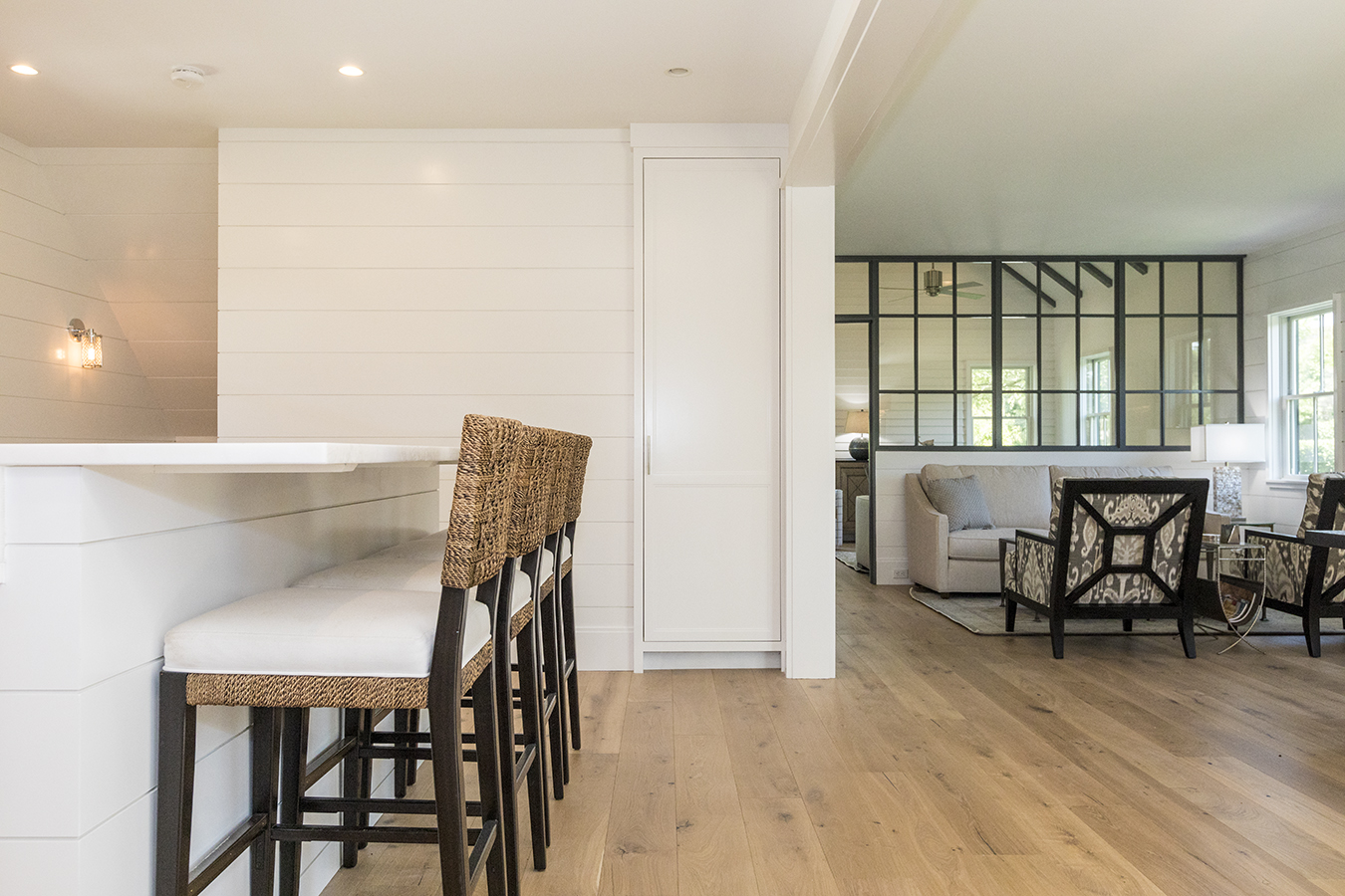 12 Wood Lily Road Nantucket, MA 02554 - Photo 30 of 70 a view of a dining room with furniture and wooden floor
