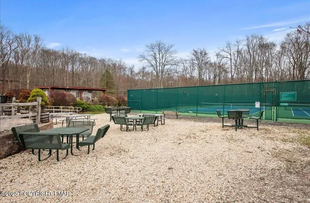 a view of tennis court