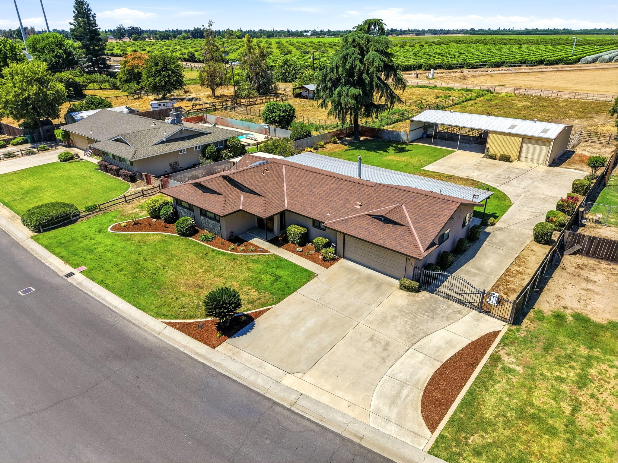 31121 Tower Road Visalia, CA 93292 - Photo 35 of 39 Aerial View