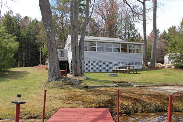 9 Island Road Ashburnham, MA 01430 - Photo 1 of 11 a front view of a house with garden