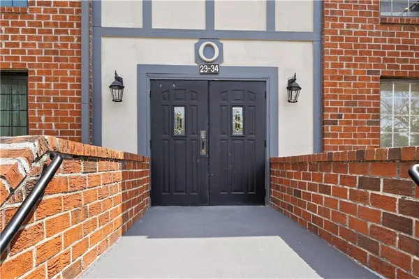 a balcony view with a outdoor space