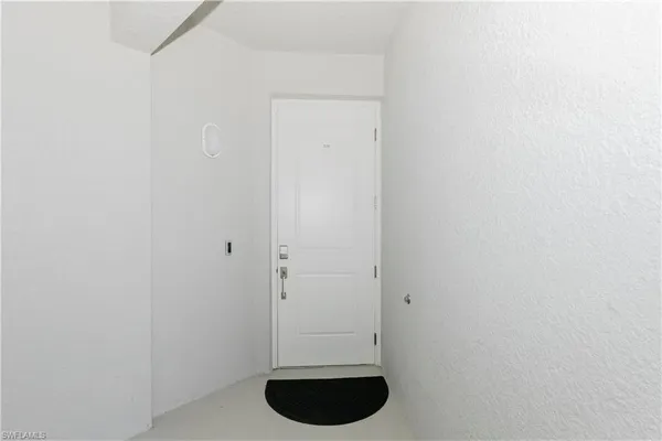 a view of a staircase door