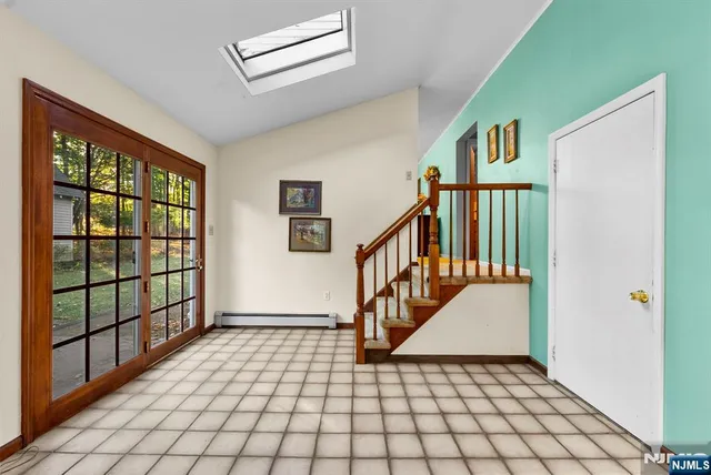 a view of front door