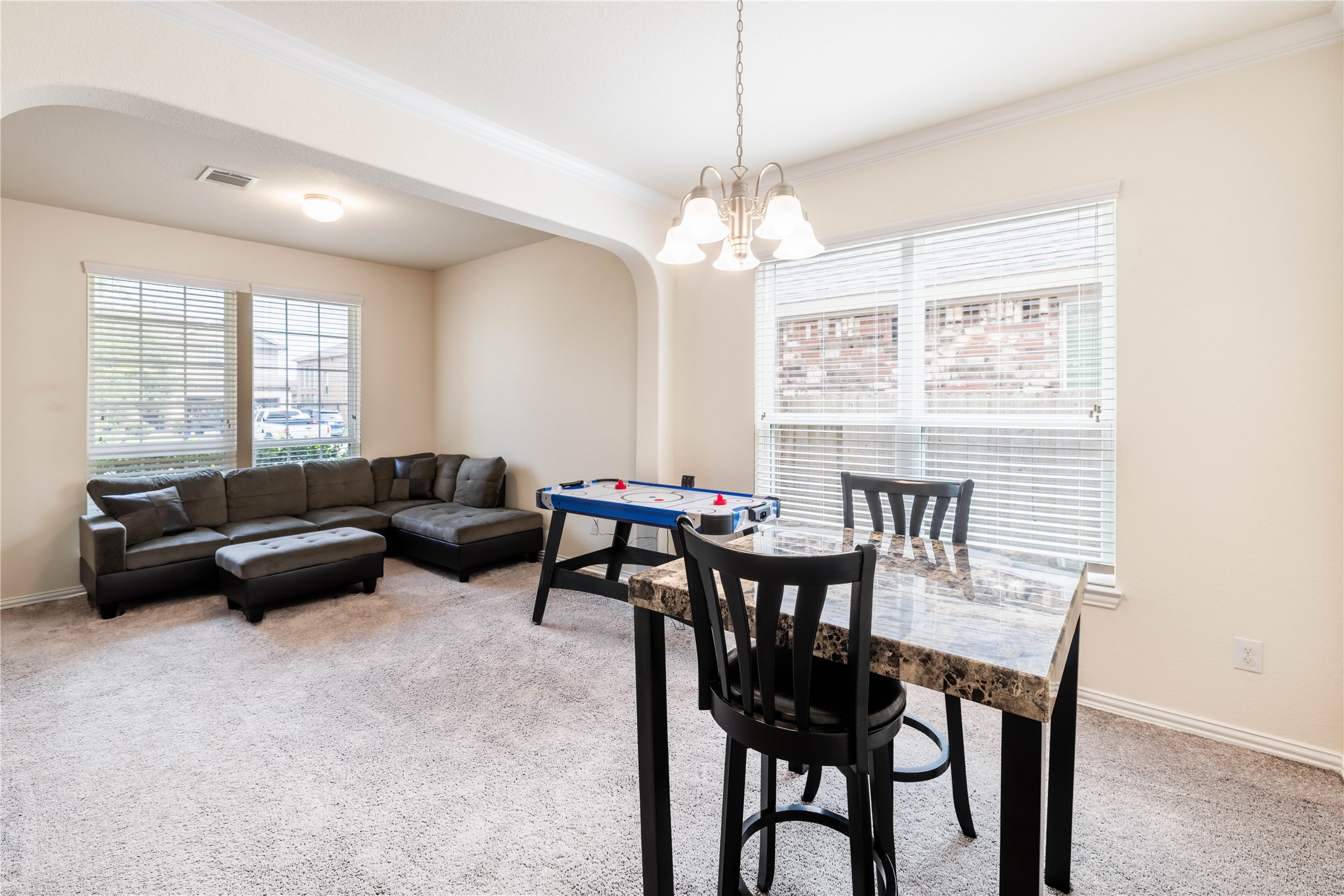 2318 Red Slate Drive Rosharon, TX 77583 - Photo 8 of 41 Formal Dinning Room and Den near front entrance