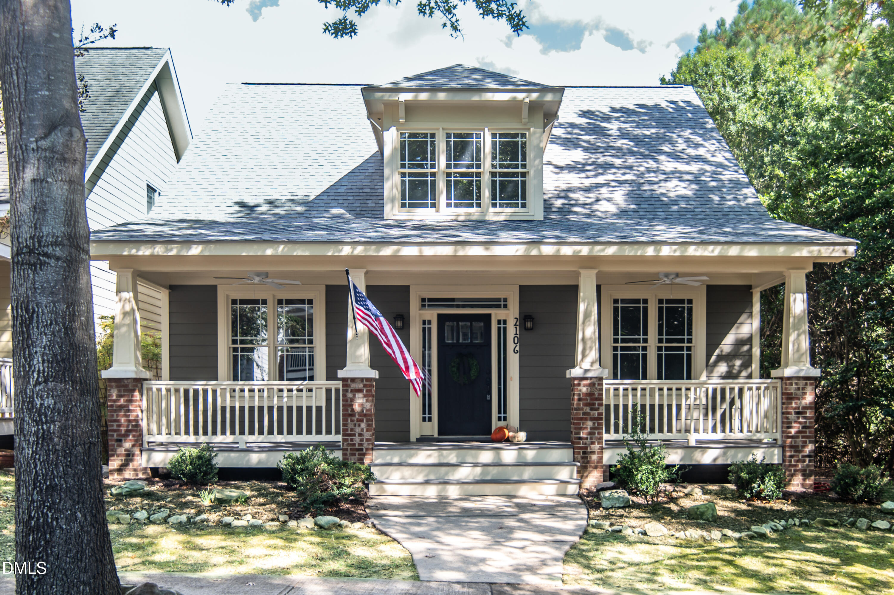 2106 Cloud Cover Lane Raleigh, NC 27614 - Photo 2 of 35 front view of a house with a porch