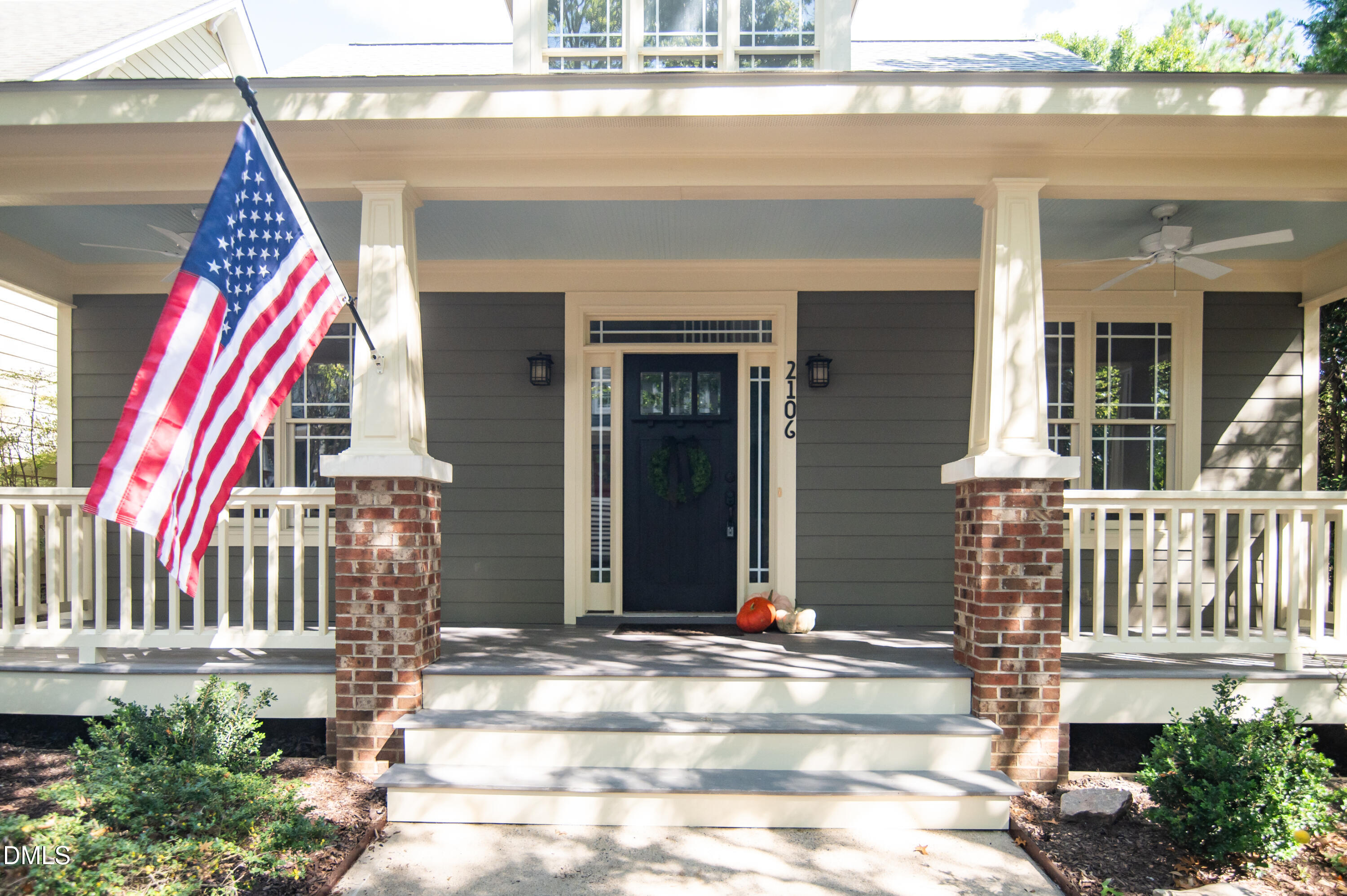 2106 Cloud Cover Lane Raleigh, NC 27614 - Photo 32 of 35 a front view of a house with a porch