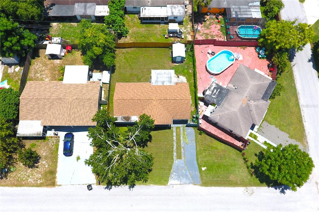 4550 Abdella Lane Holiday, FL 34690 - Photo 41 of 41 an aerial view of a house with a swimming pool