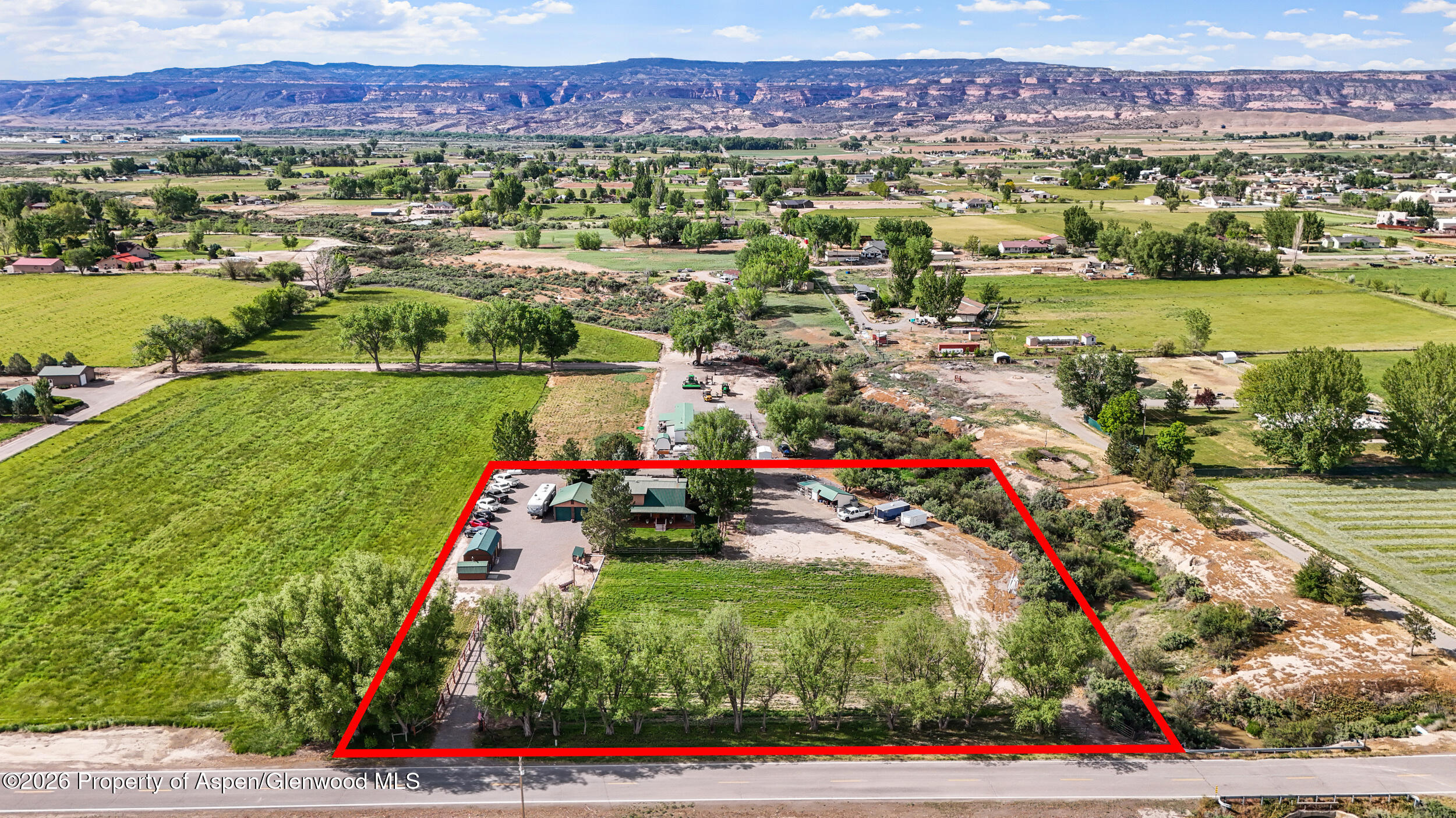 1355 N Road Loma, CO 81524 - Photo 46 of 51 a view of a city and a lake view