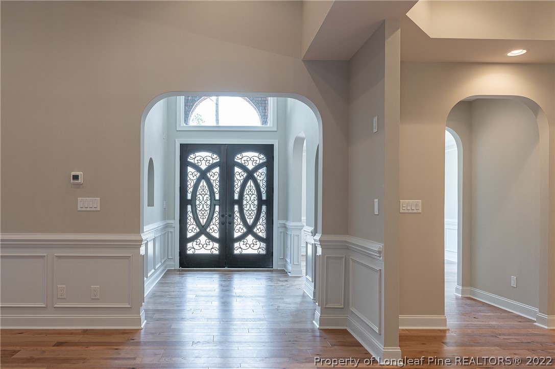 193 Kirk Road Aberdeen, NC 28315 - Photo 4 of 49 a view of an entryway with a window
