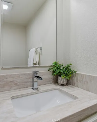 a bathroom with a sink