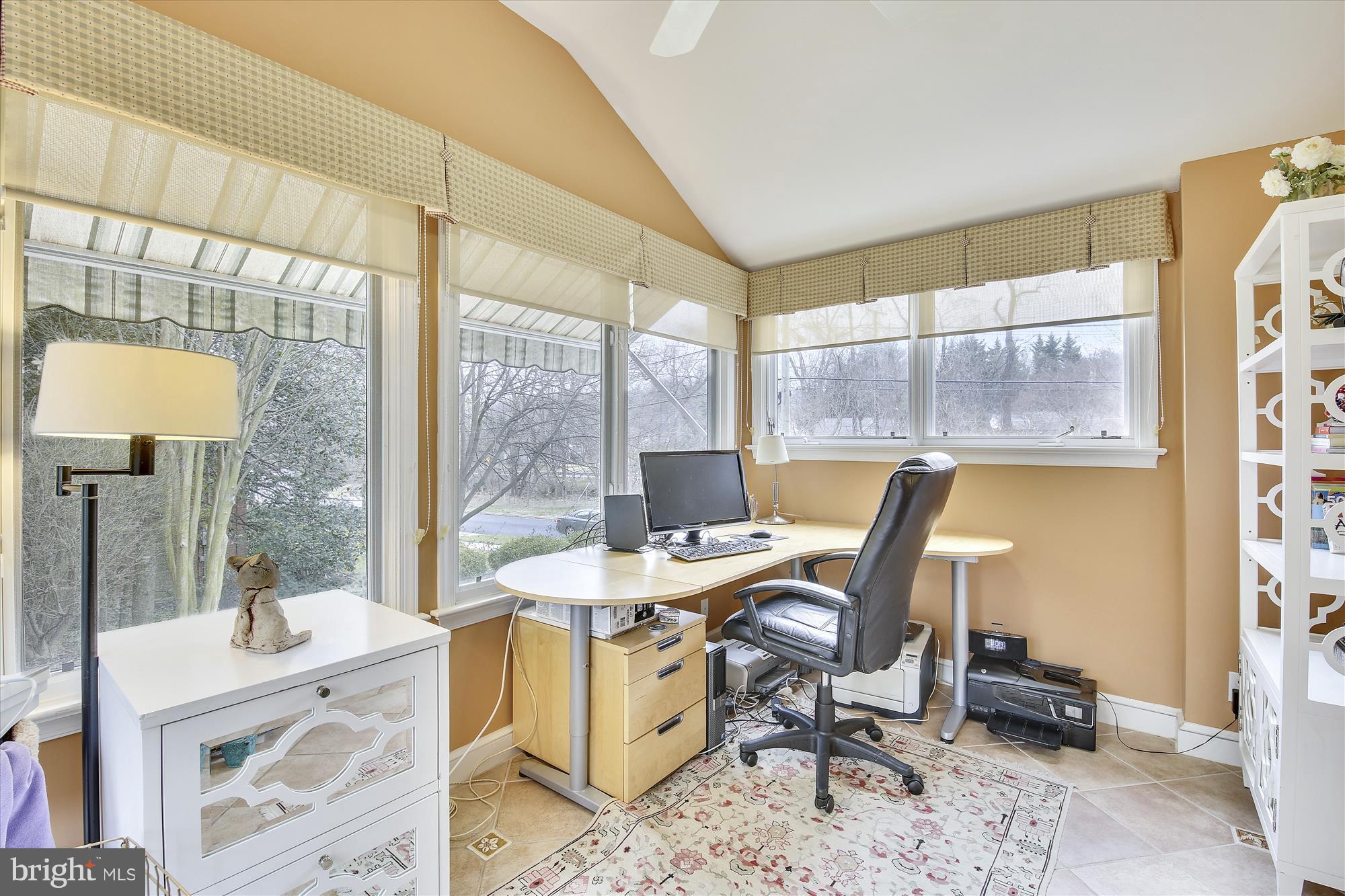 6121 Ramsgate Road Bethesda, MD 20816 - Photo 12 of 30 All season sunroom/office with access to deck