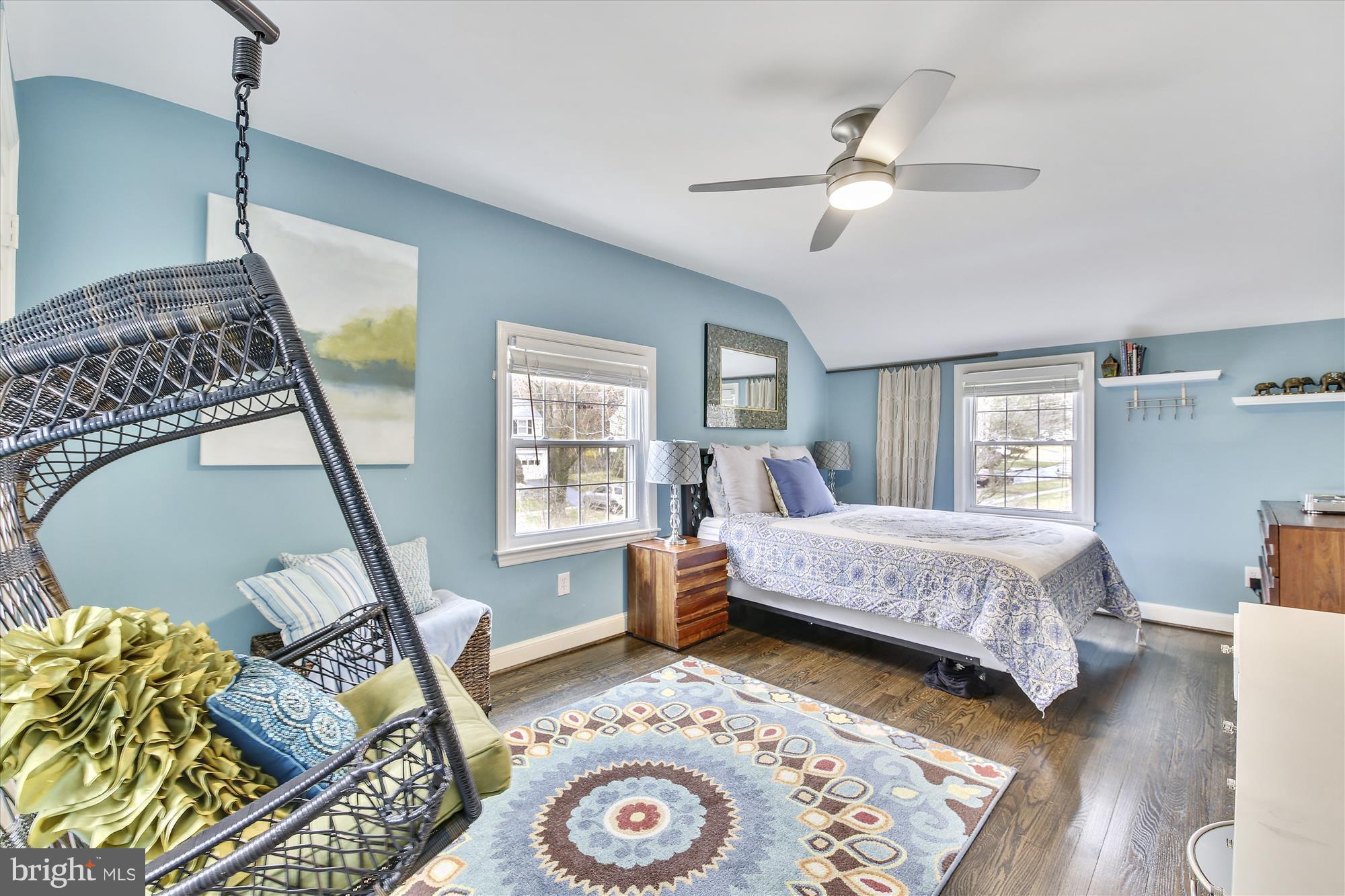 6121 Ramsgate Road Bethesda, MD 20816 - Photo 23 of 30 Third bedroom with ceiling fan