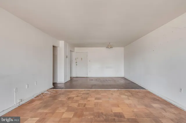 a view of empty room