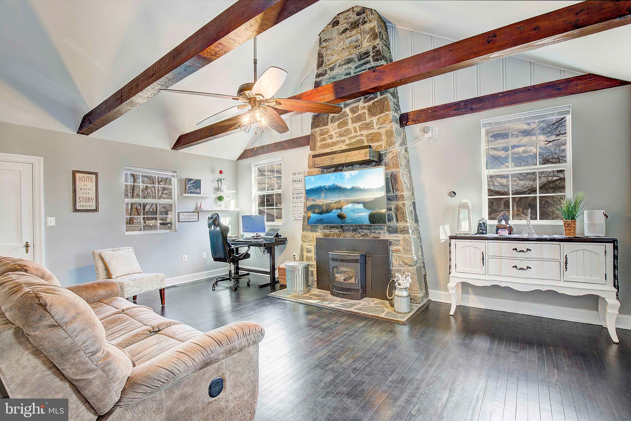 1251 Hillside Road Pasadena, MD 21122 - Photo 1 of 35 Beautiful 14' Ceilings featuring Exposed Beams
