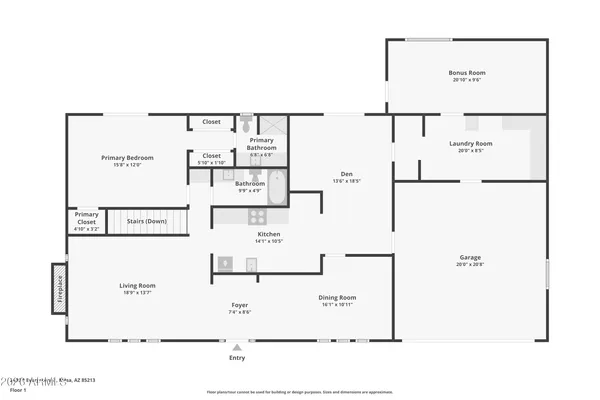 $500,000 | 2435 East Evergreen Street, Mesa, AZ 85213
