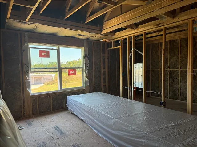 a view of an front door