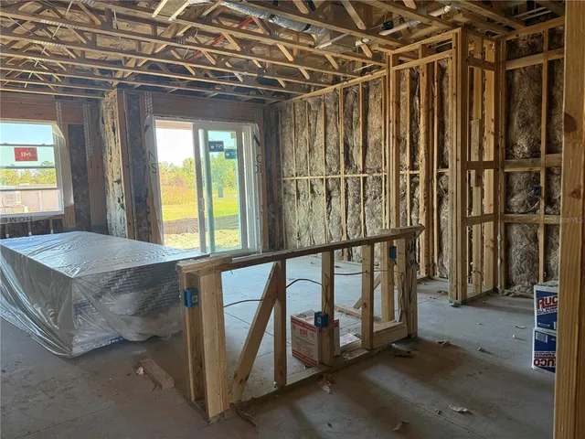 a view of a walk in closet