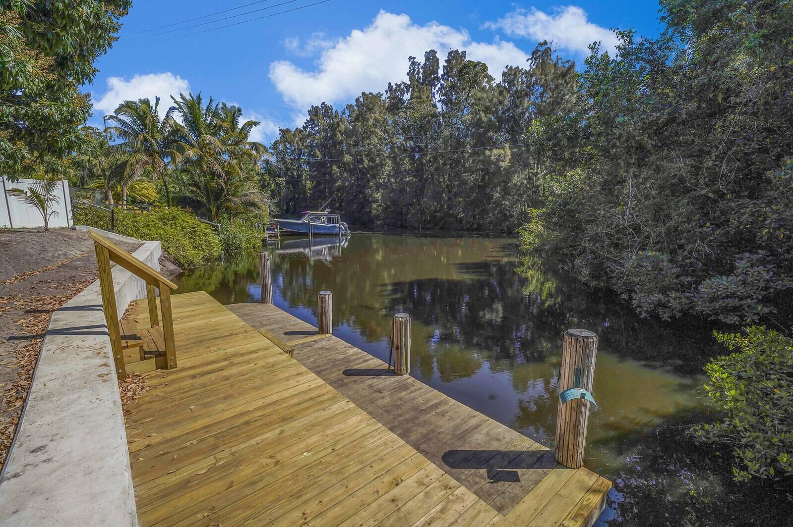 925 Southwest Rustic Circle Stuart, FL 34997 - Photo 11 of 43 Tranquil views from dock