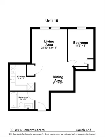 $3,100 | 30 East Concord Street, Unit 10, Boston, MA 02118