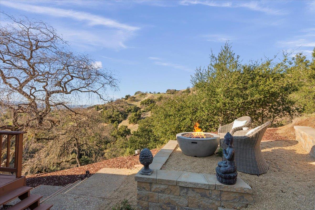2915 Thomas Grde Morgan Hill, CA 95037 - Photo 59 of 87 a view of a patio with table and chairs and potted plants