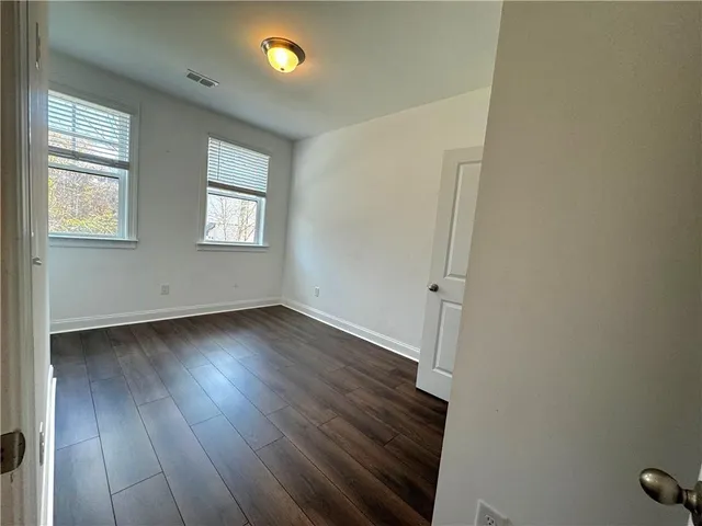 wooden floor in an empty room
