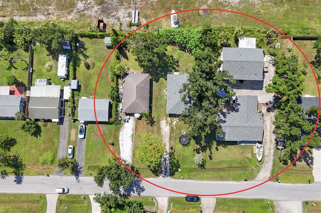 2214 Park Road Venice, FL 34293 - Photo 10 of 10 an aerial view of a house with a swimming pool