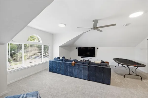 a view of a backyard with a garden