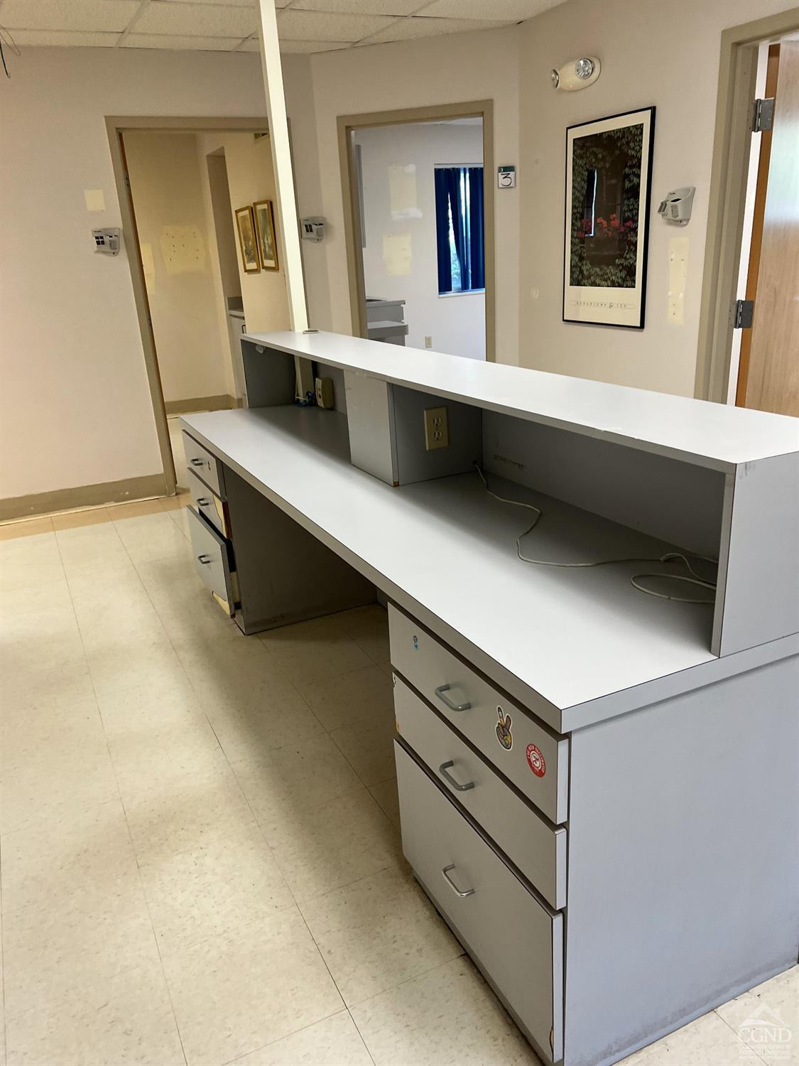 9 Law Street Coxsackie, NY 12192 - Photo 13 of 18 a hallway with a large window and dresser
