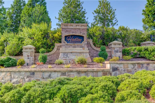 a sign on the side of a building