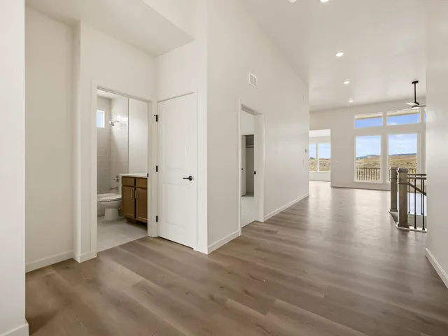 a view of a livingroom with a furniture